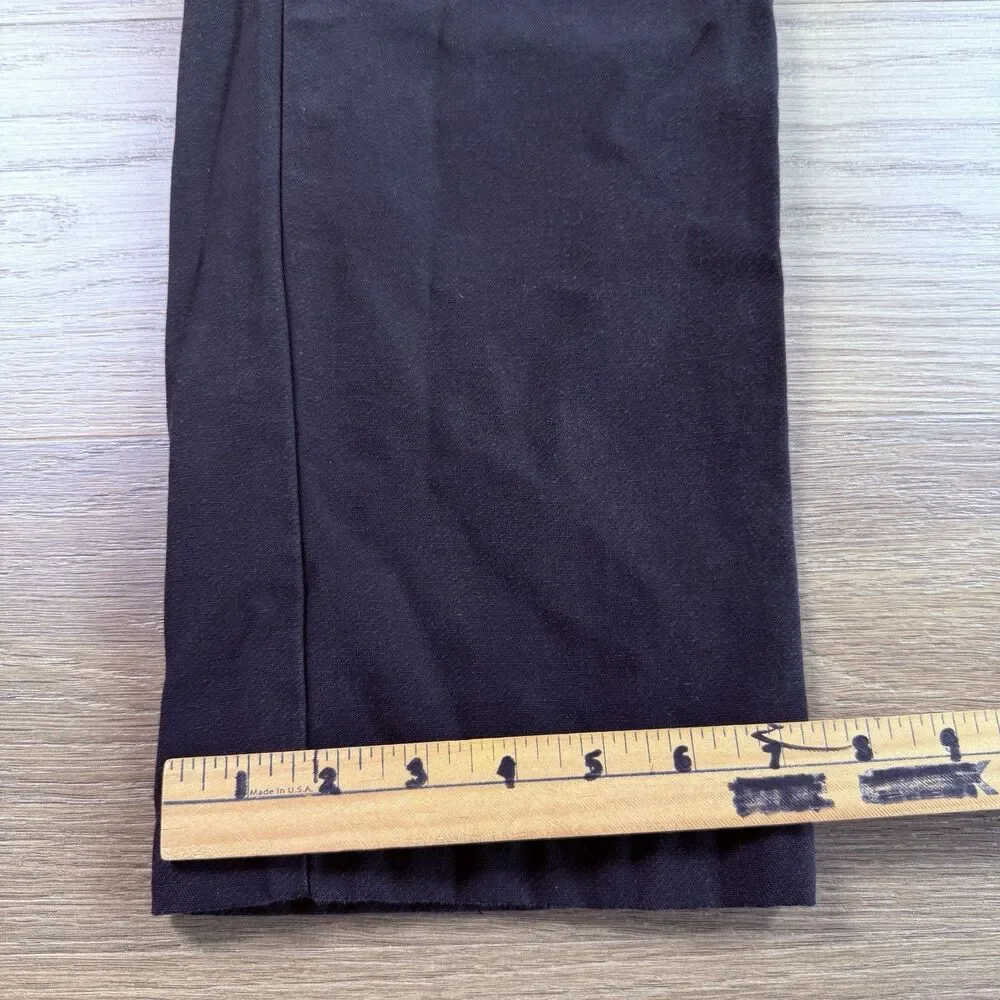 Vans Pants Men 28x30 Authentic Chino Relaxed Taper Fit Black Skater Grunge